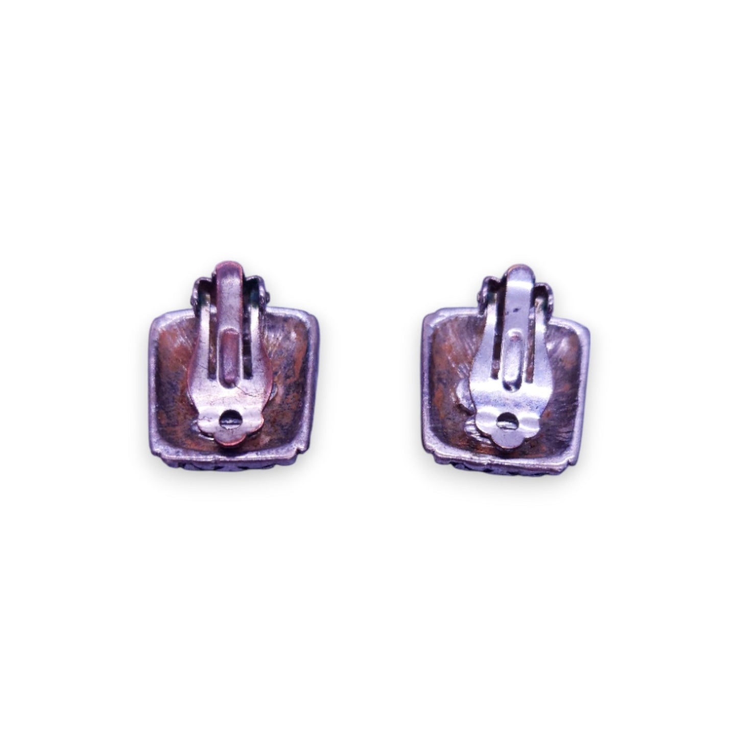 Silver Tone Vintage Earrings