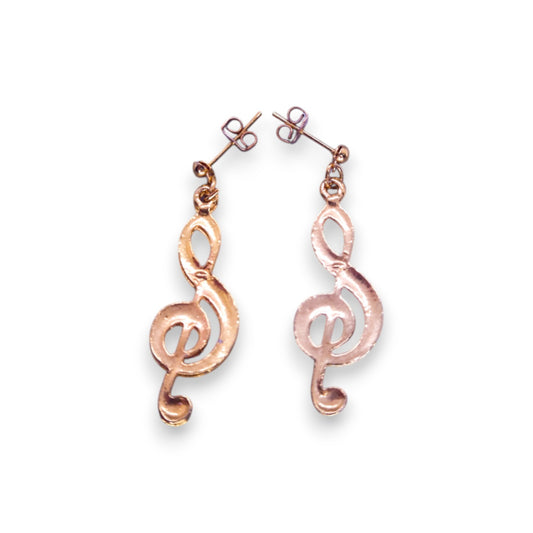 Gold Tone Classic Earrings