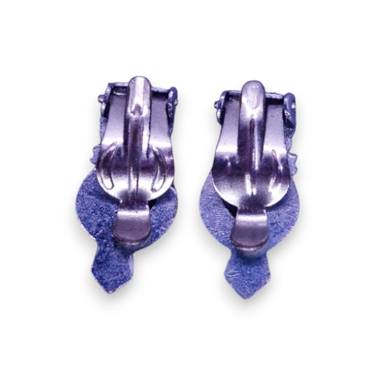 Silver Tone Clear Cubic Zirconia Classic Earrings