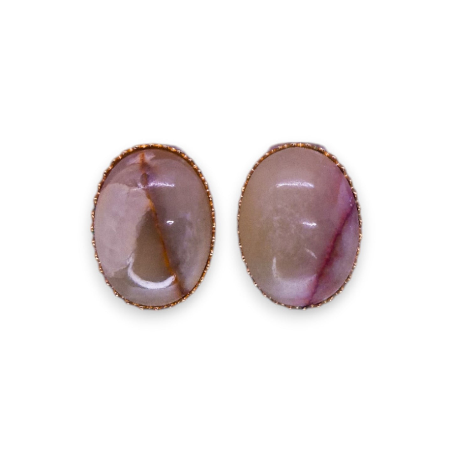 Gold Tone Onyx Bohemian Earrings