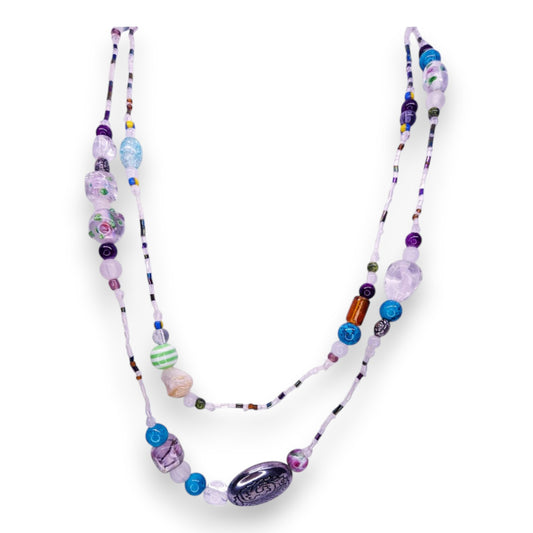 Plastic Glass Classic Necklace