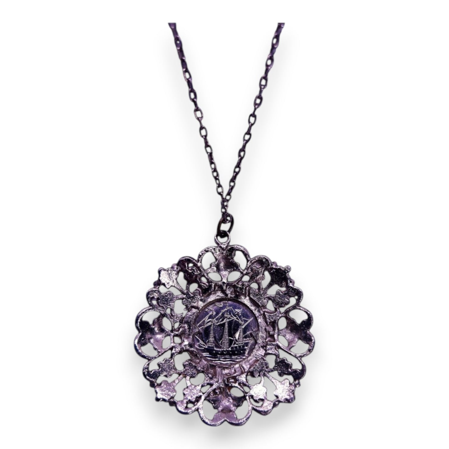 Silver Tone Vintage Necklace
