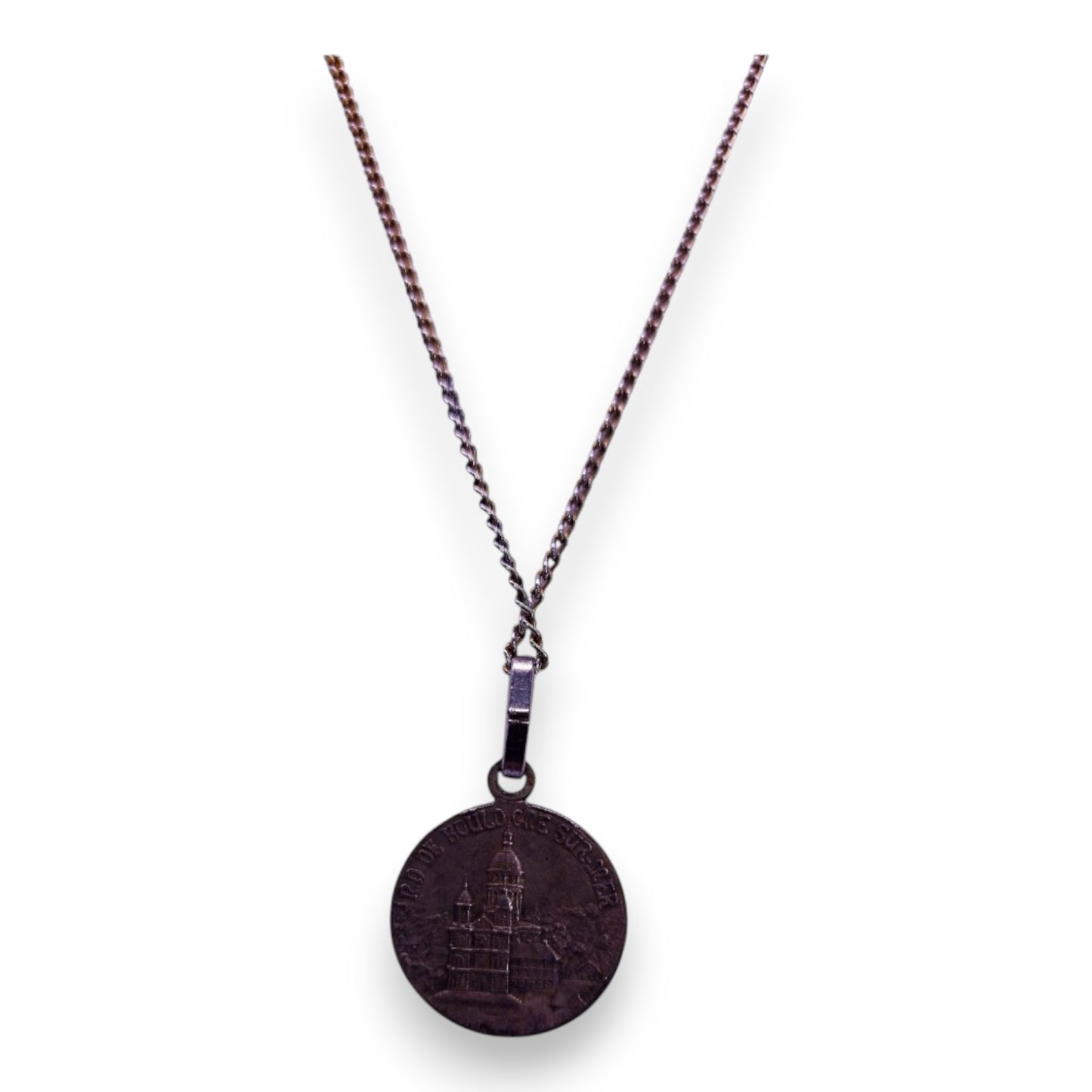 Metal Vintage Coin Necklace