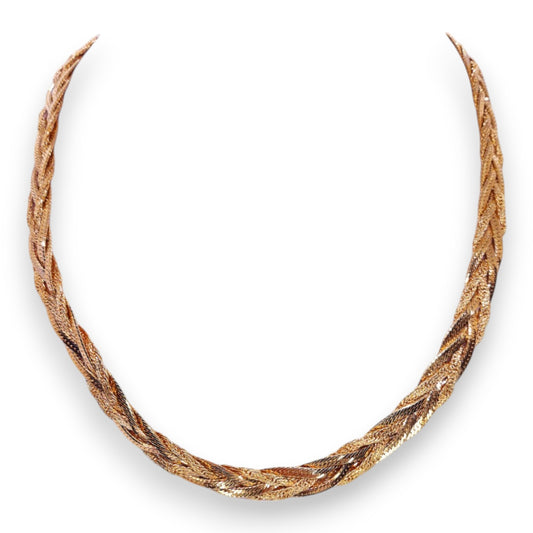 Gold Tone Classic Necklace