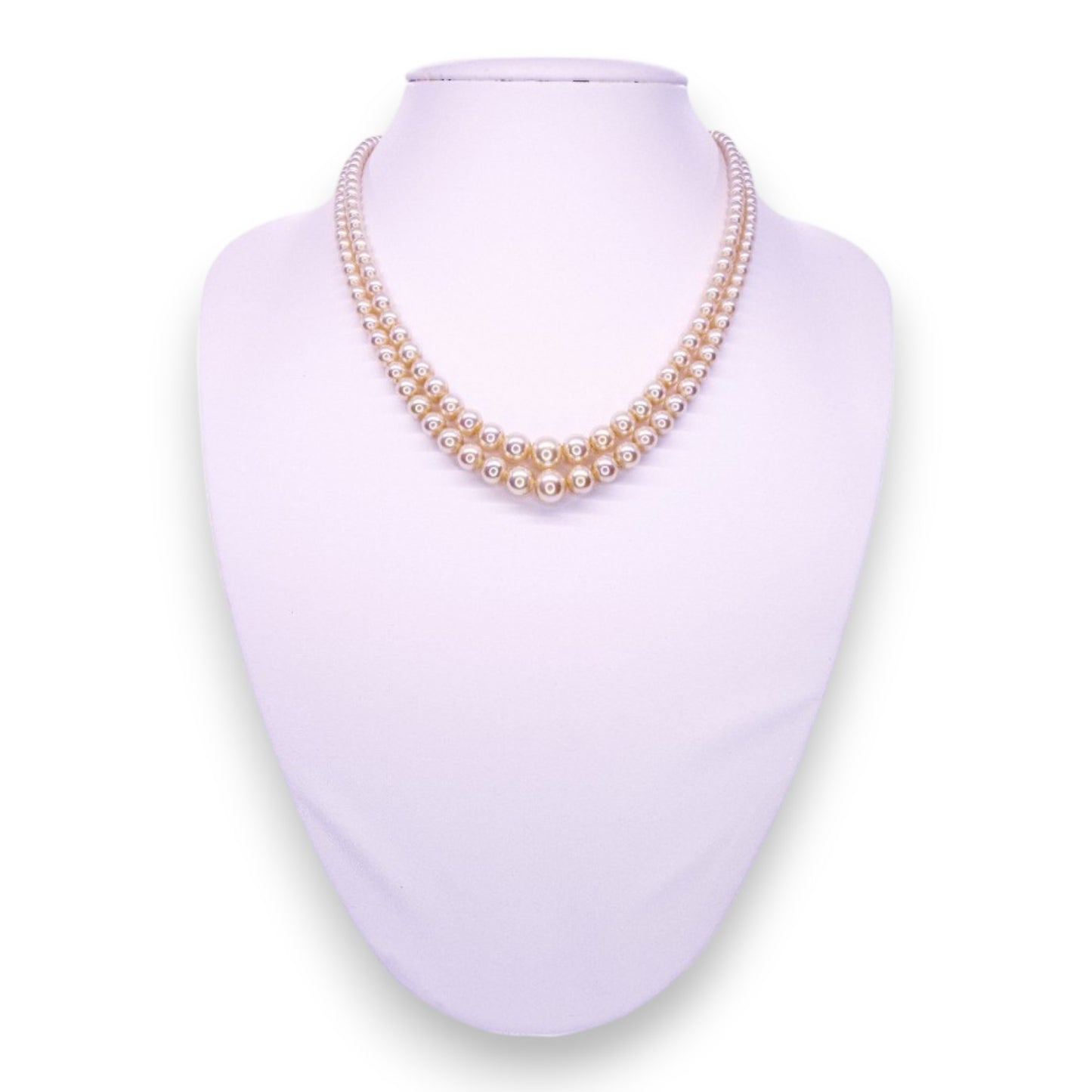 Sterling Silver Pearl Classic Necklace