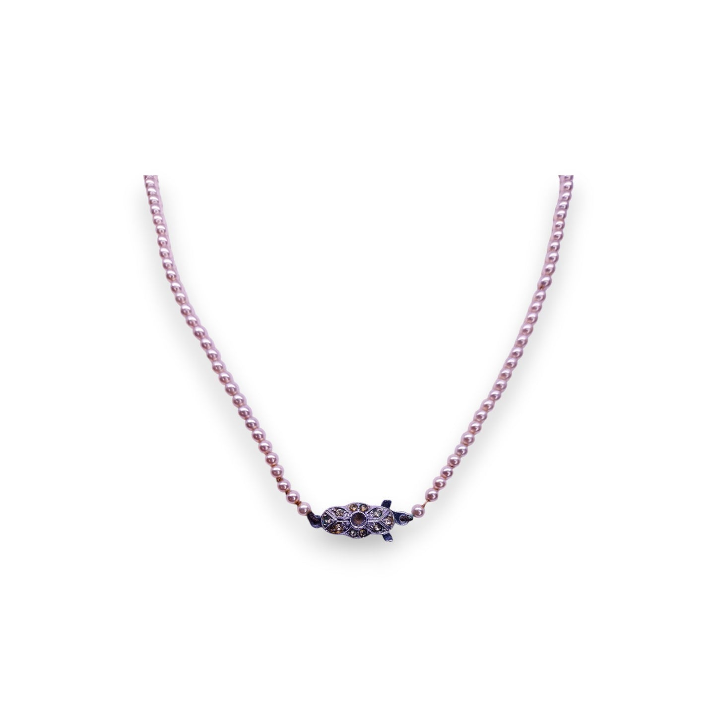 Lotus Pearl Classic Necklace