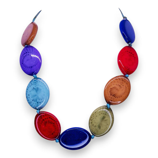 Plastic Statement Necklace