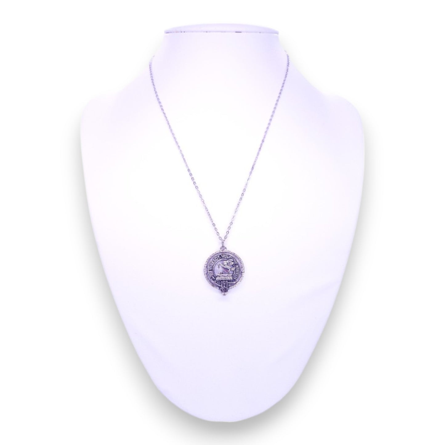 Silver Tone Vintage Scottish Necklace