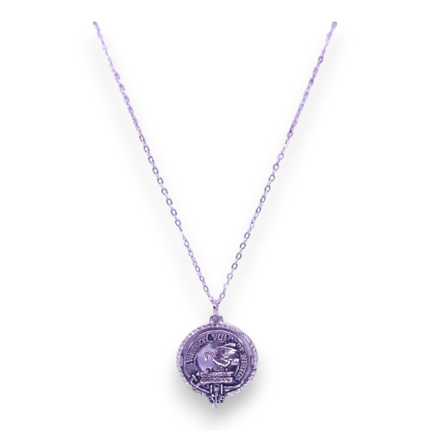 Silver Tone Vintage Scottish Necklace