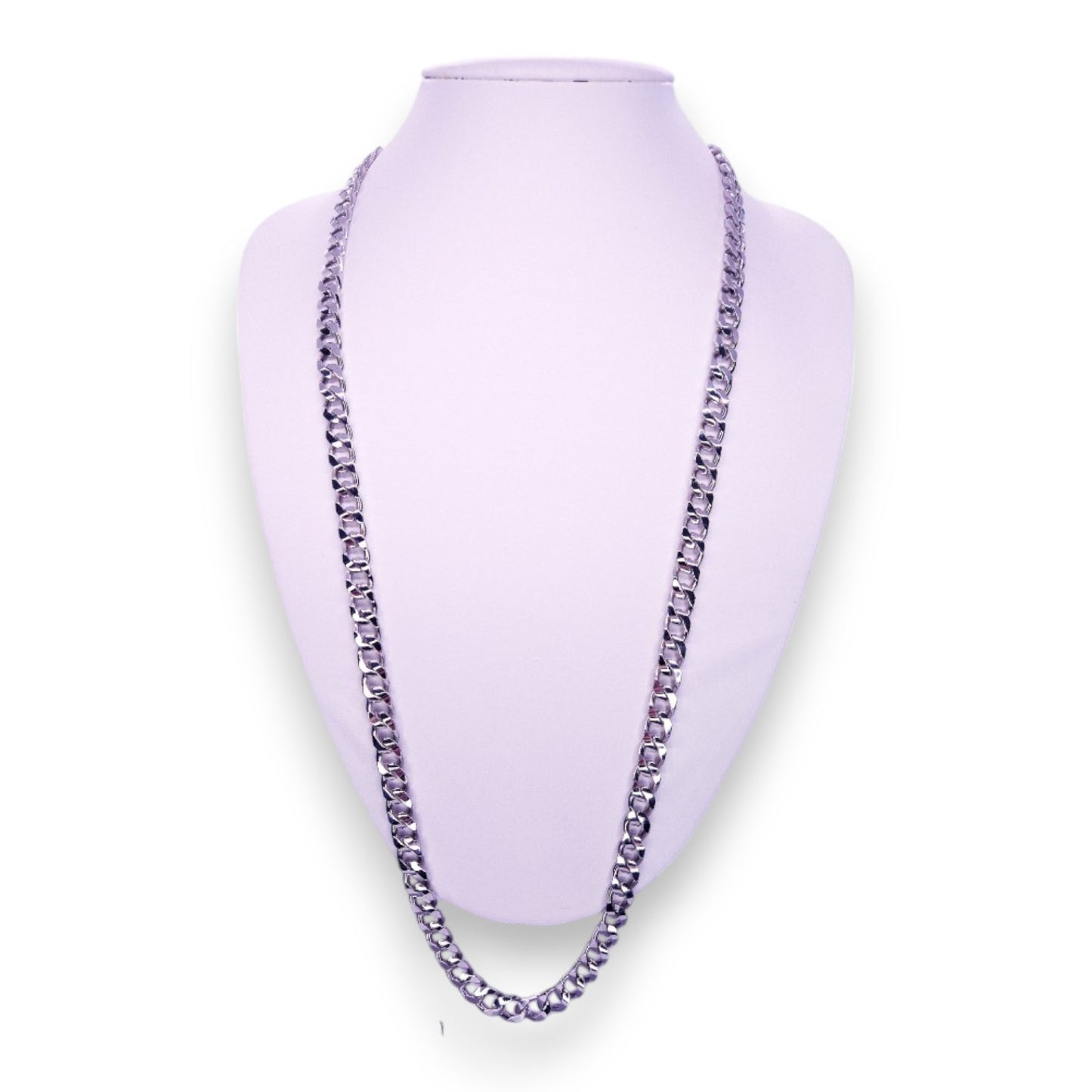 Silver Tone Classic Necklace