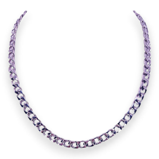 Silver Tone Classic Necklace