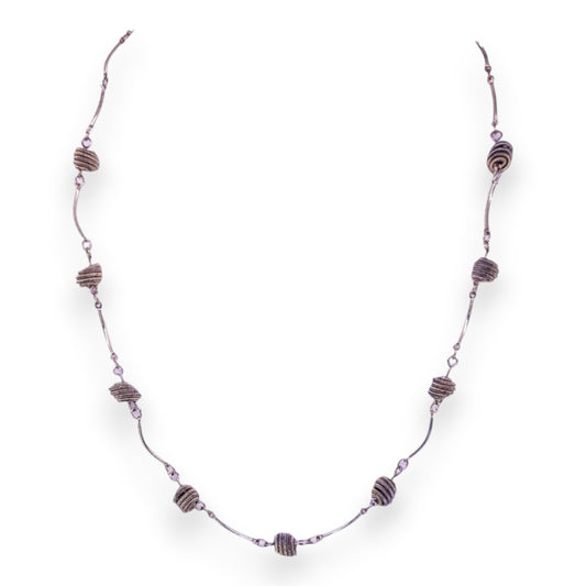 Silver Tone Vintage Necklace