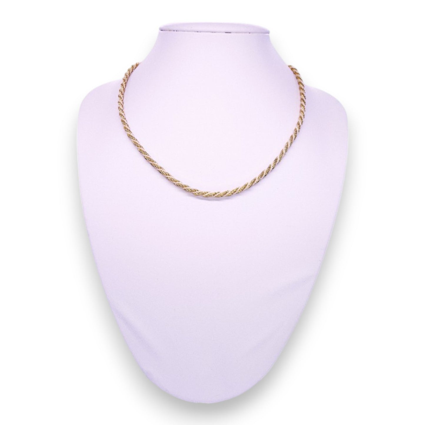 Gold Tone Classic Necklace