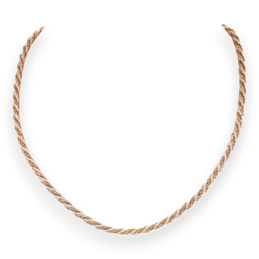 Gold Tone Classic Necklace