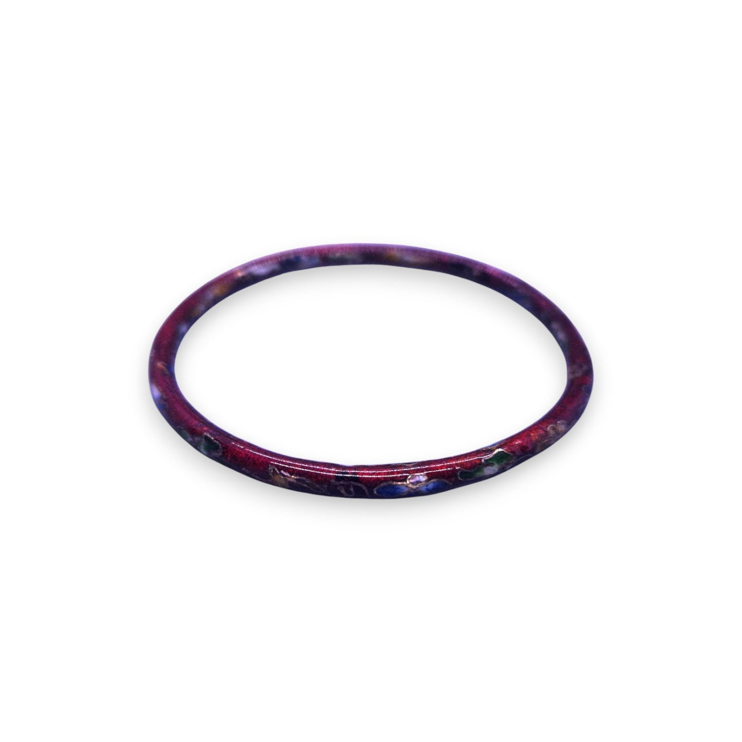Metal Vintage Cloisonné Bracelet