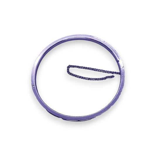 Silver Tone Classic Bracelet