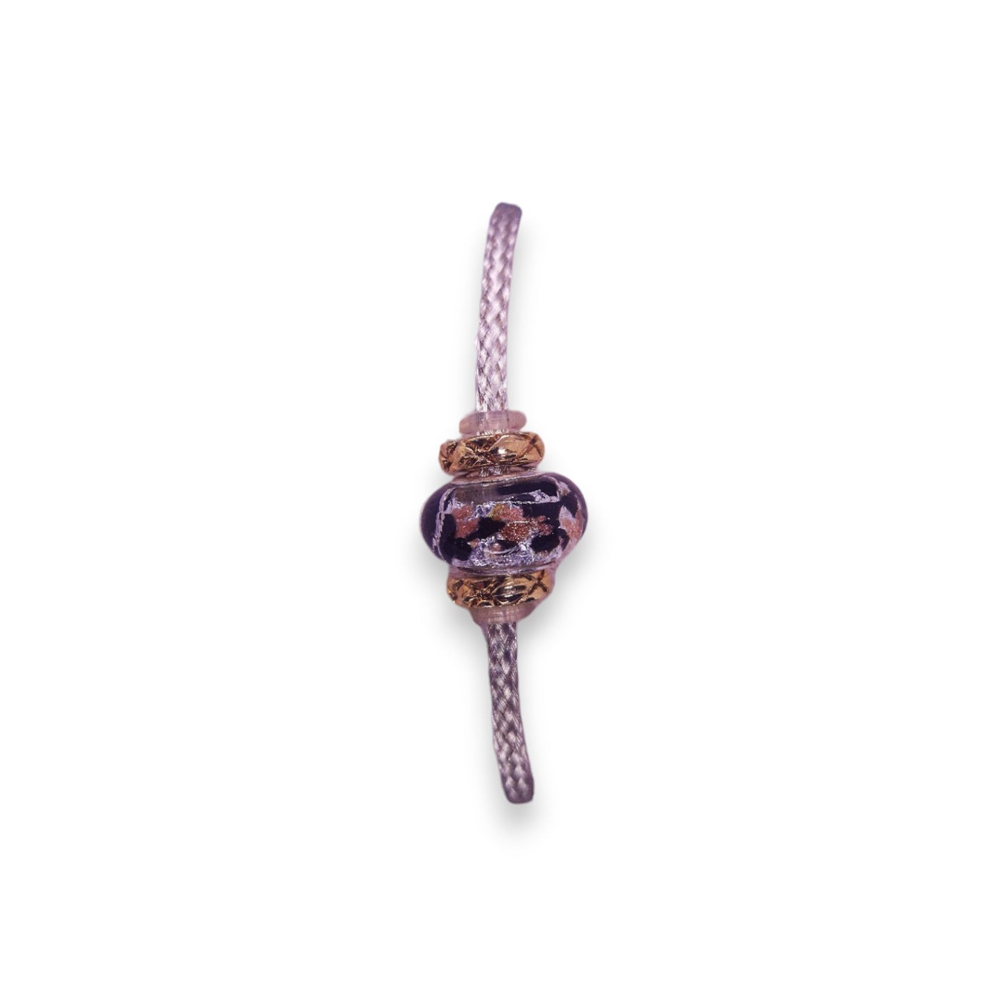 Cord Glass Bead Classic Bracelet