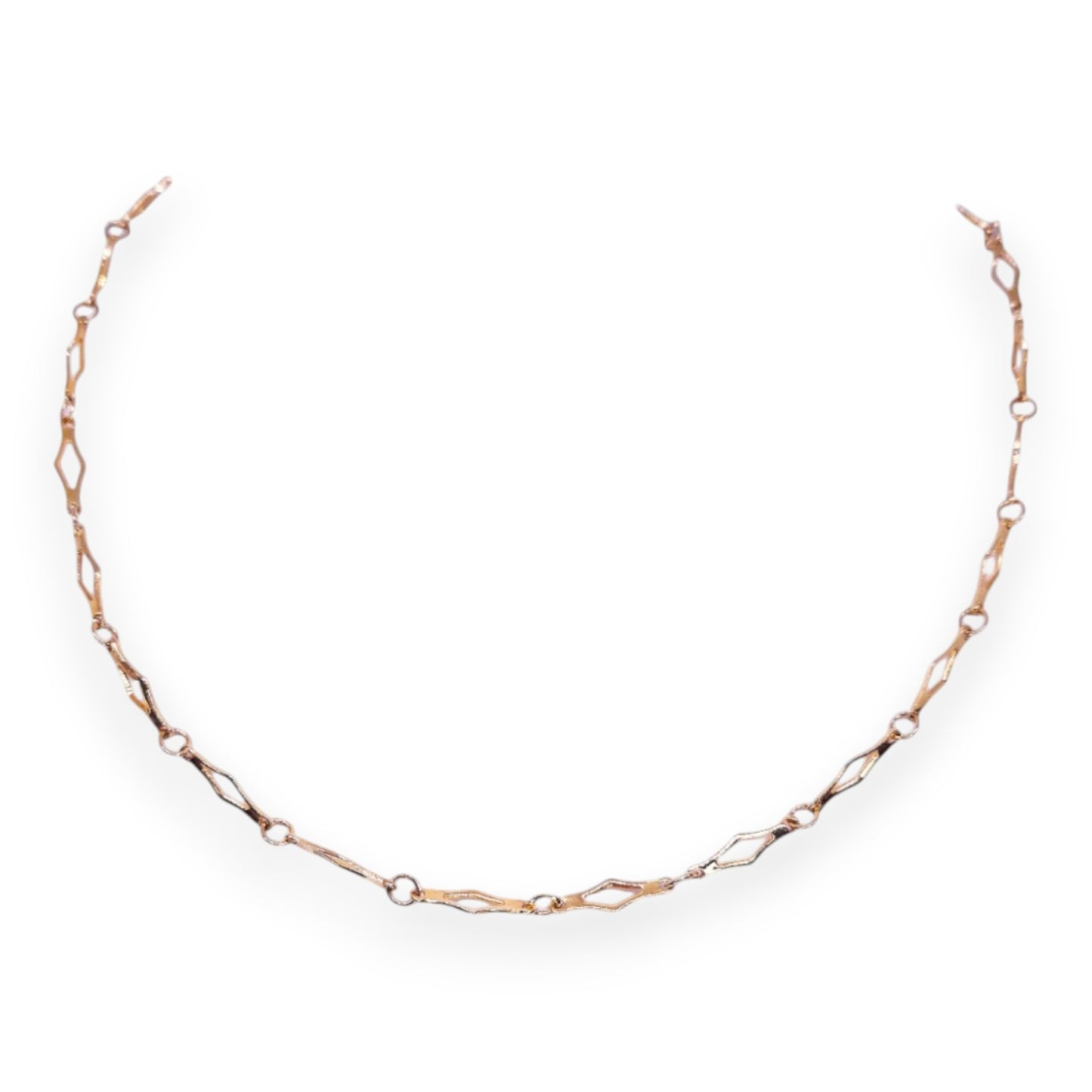 Gold Tone Classic Necklace