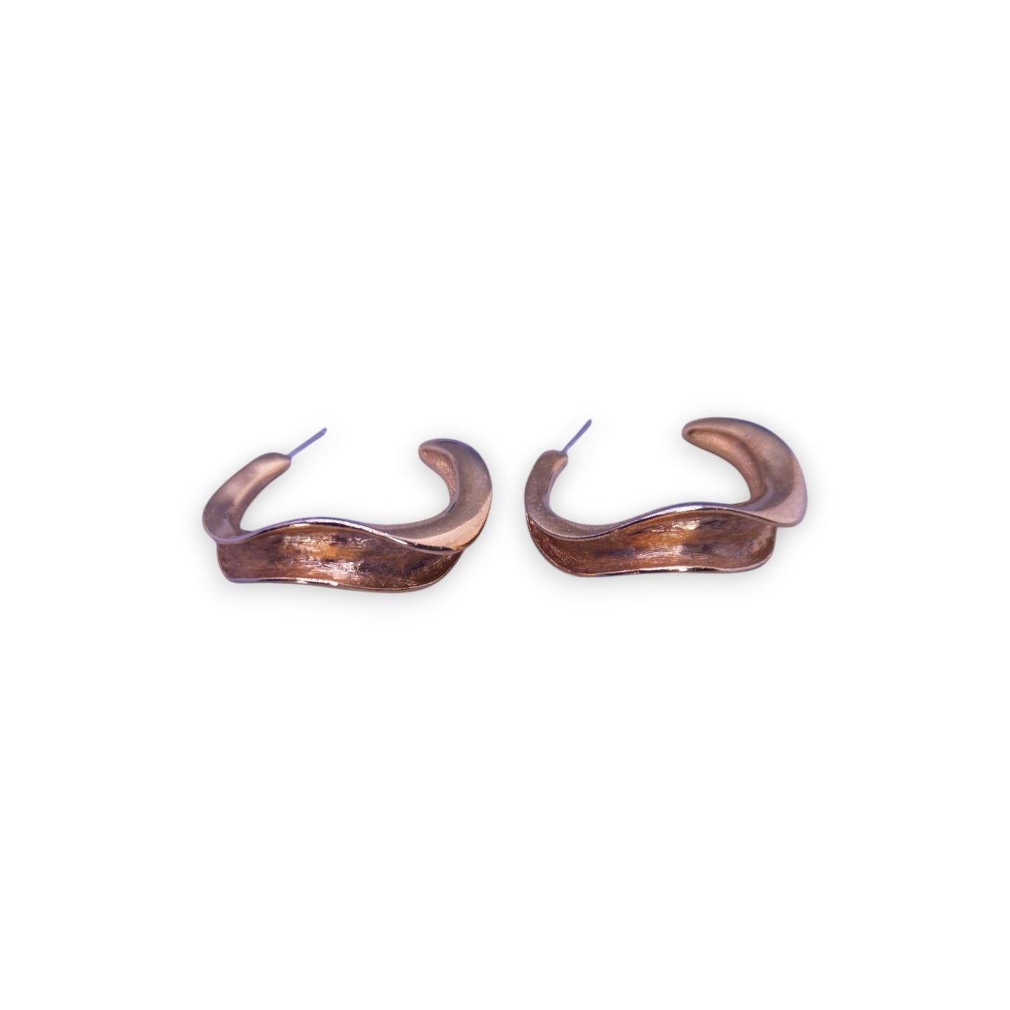 Gold Tone Classic Earrings