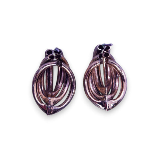 Gold Tone Classic Earrings