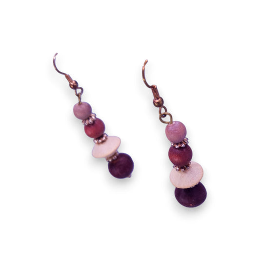 Gold Tone Bohemian Earrings