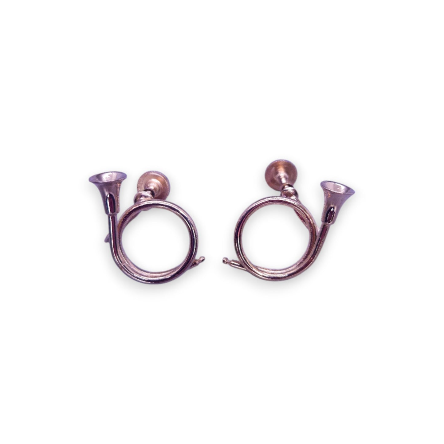 Gold Tone Classic Earrings