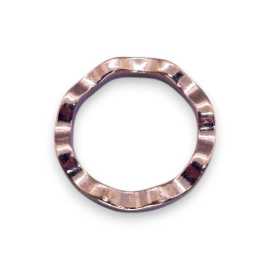 Gold Tone Modern Ring