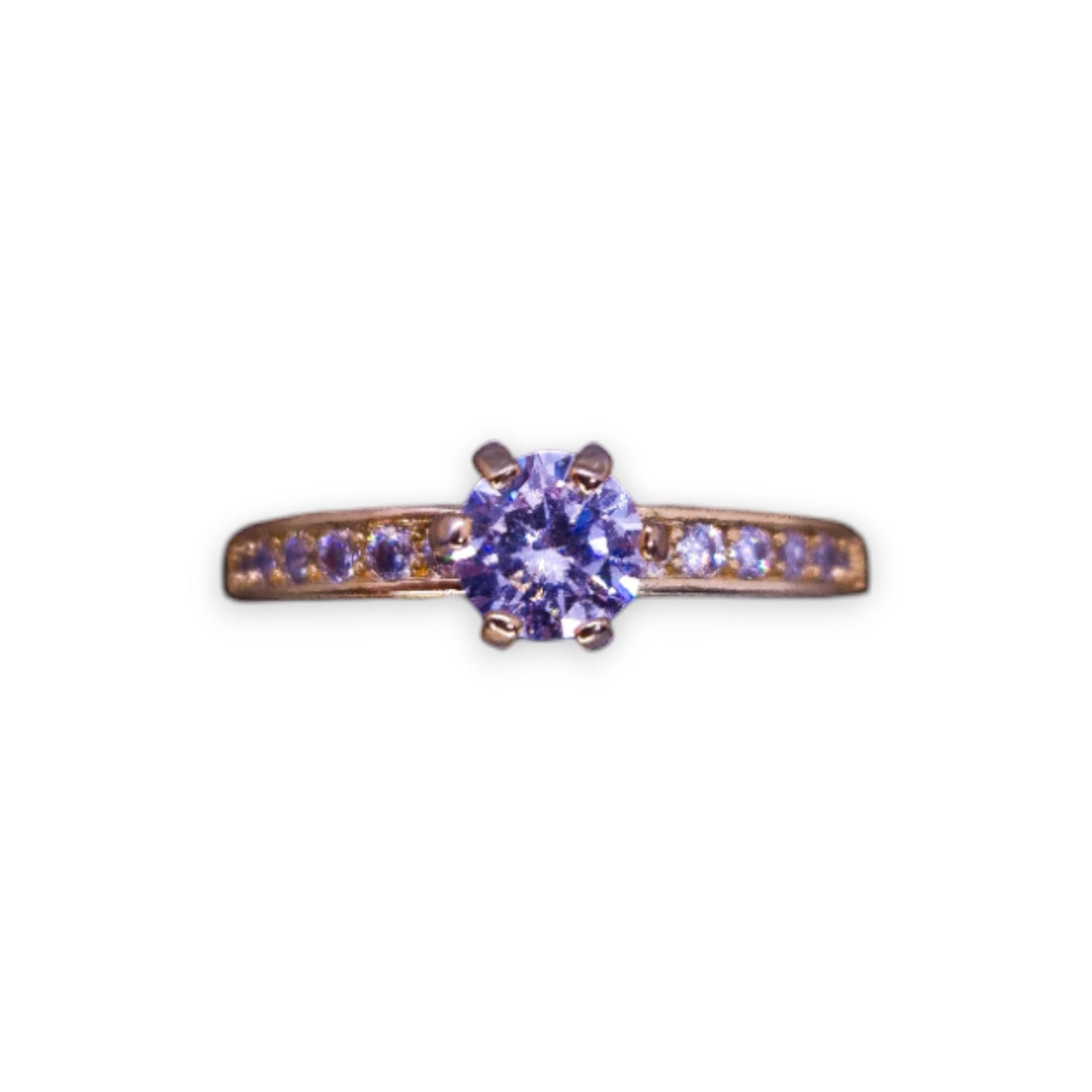 18ct Gold Filled Cubic Zirconia Classic Ring