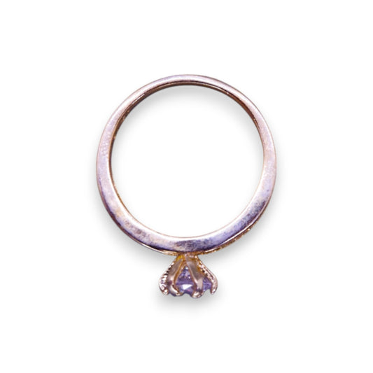 18ct Gold Filled Cubic Zirconia Classic Ring