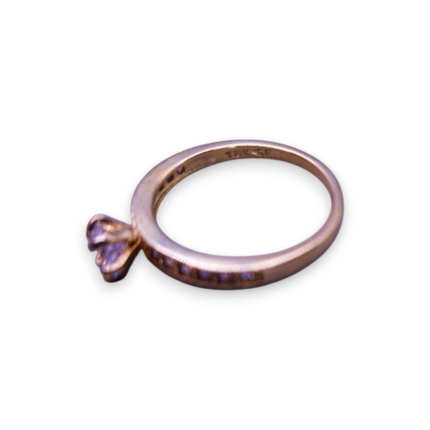 18ct Gold Filled Cubic Zirconia Classic Ring