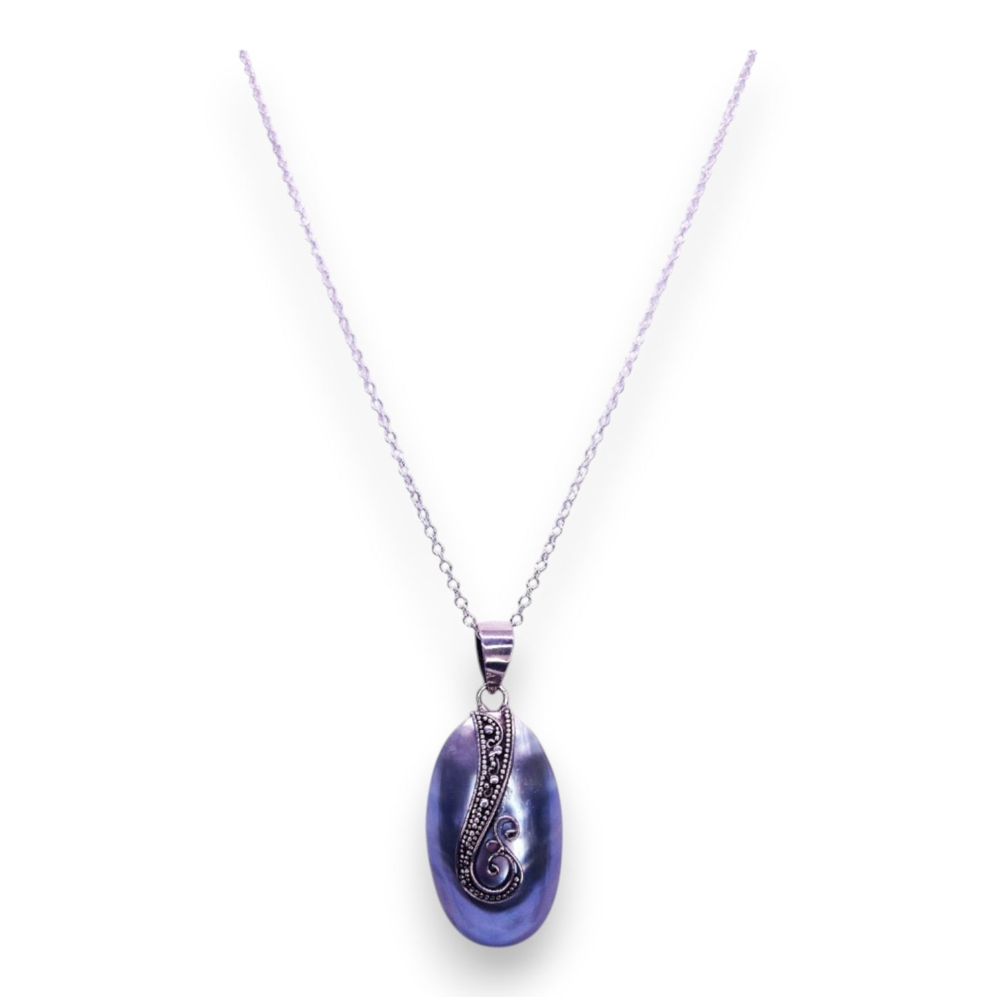 Sterling Silver Modern Necklace