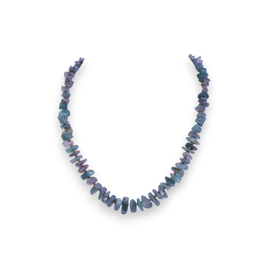 Gold Tone Jade Classic Necklace