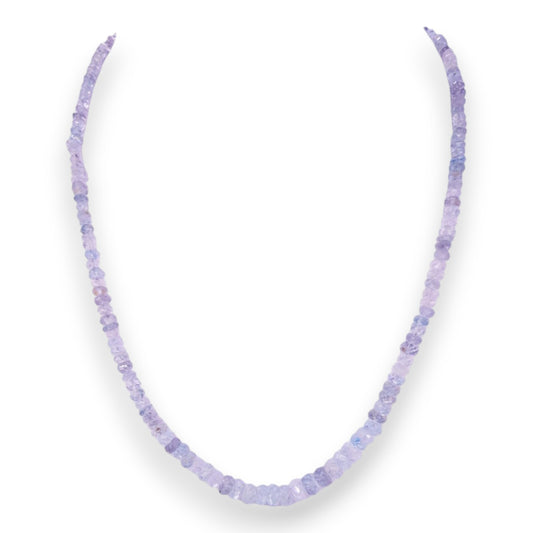 Aquamarine Classic Necklace - Semi-Precious Stone