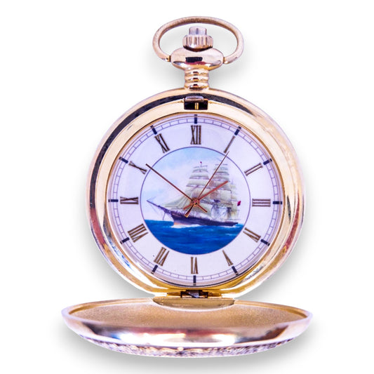 Cutty Sark Full Hunter Pocket Watch