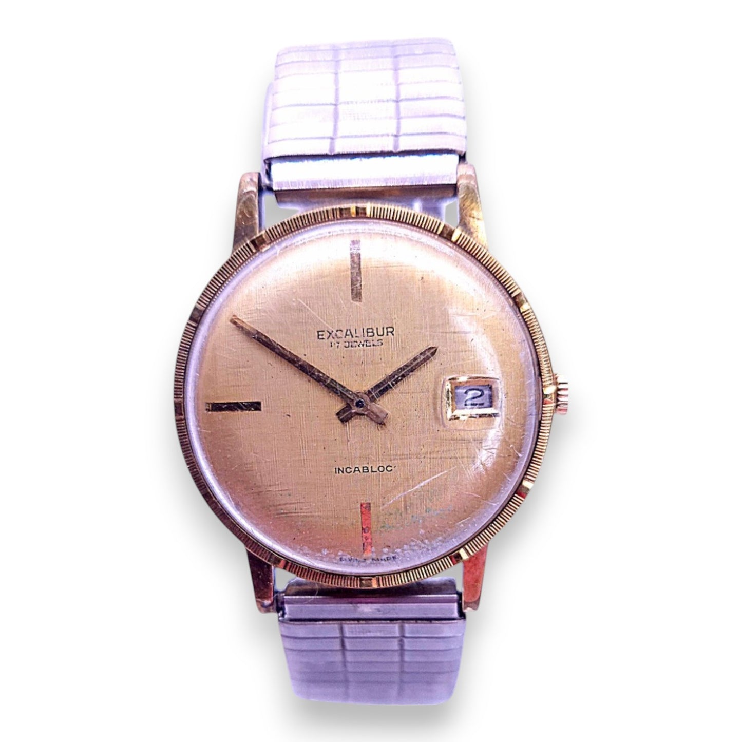 Montre vintage Excalibur pour homme
