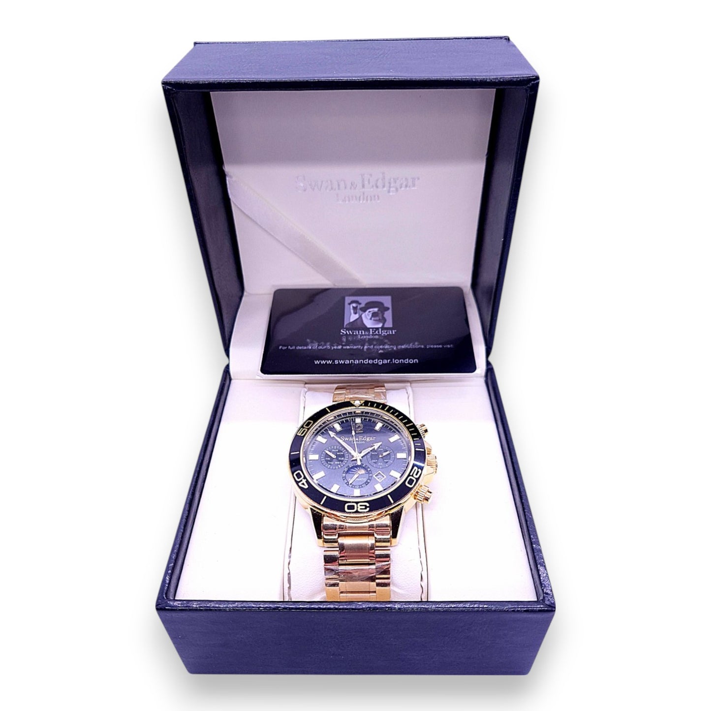 Swan & Edgar Men's Sports Chronograph Watch