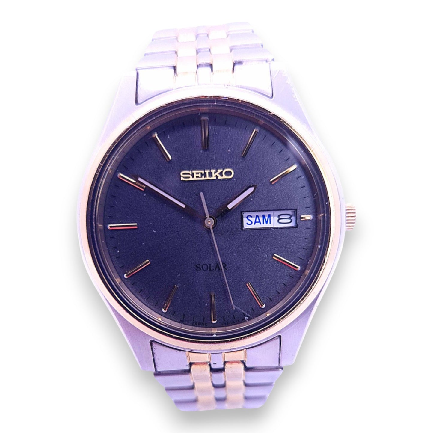Montre solaire Seiko pour homme