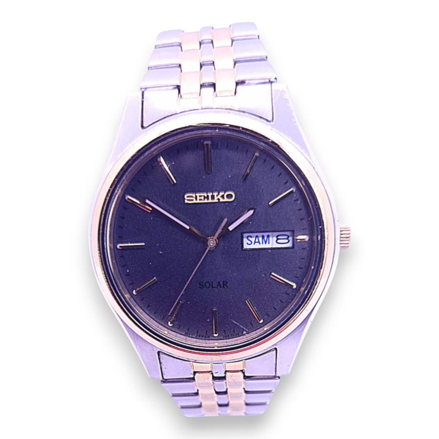 Montre solaire Seiko pour homme