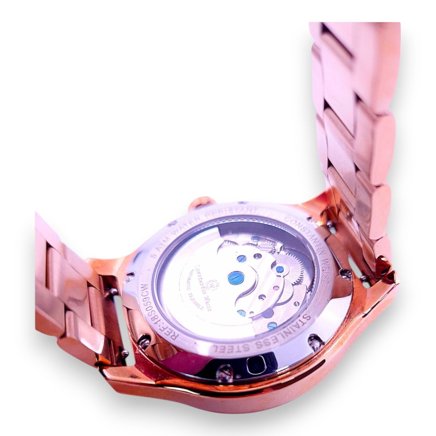 Montre Constantin Weisz pour homme à cœur ouvert
