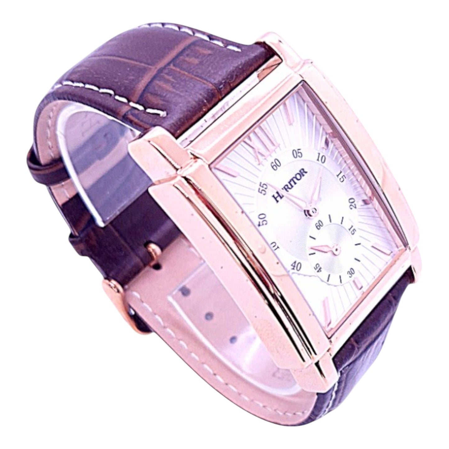 Reloj Heritor de doble esfera para hombre