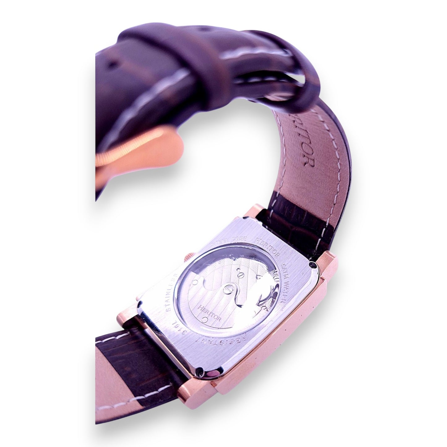 Reloj Heritor de doble esfera para hombre