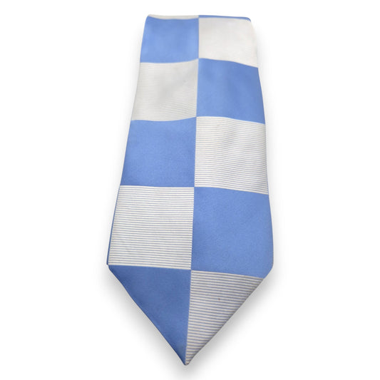 Cravate Duchamp Bleu/Argent