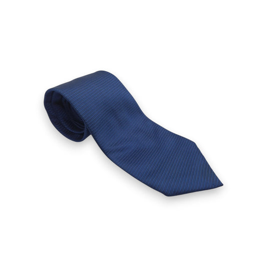 Cravate bleue Pierre Balmain Paris