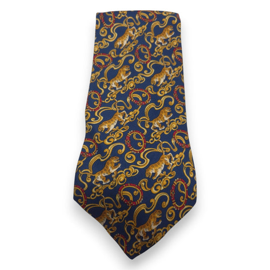 Christian Dior Tiger Tie