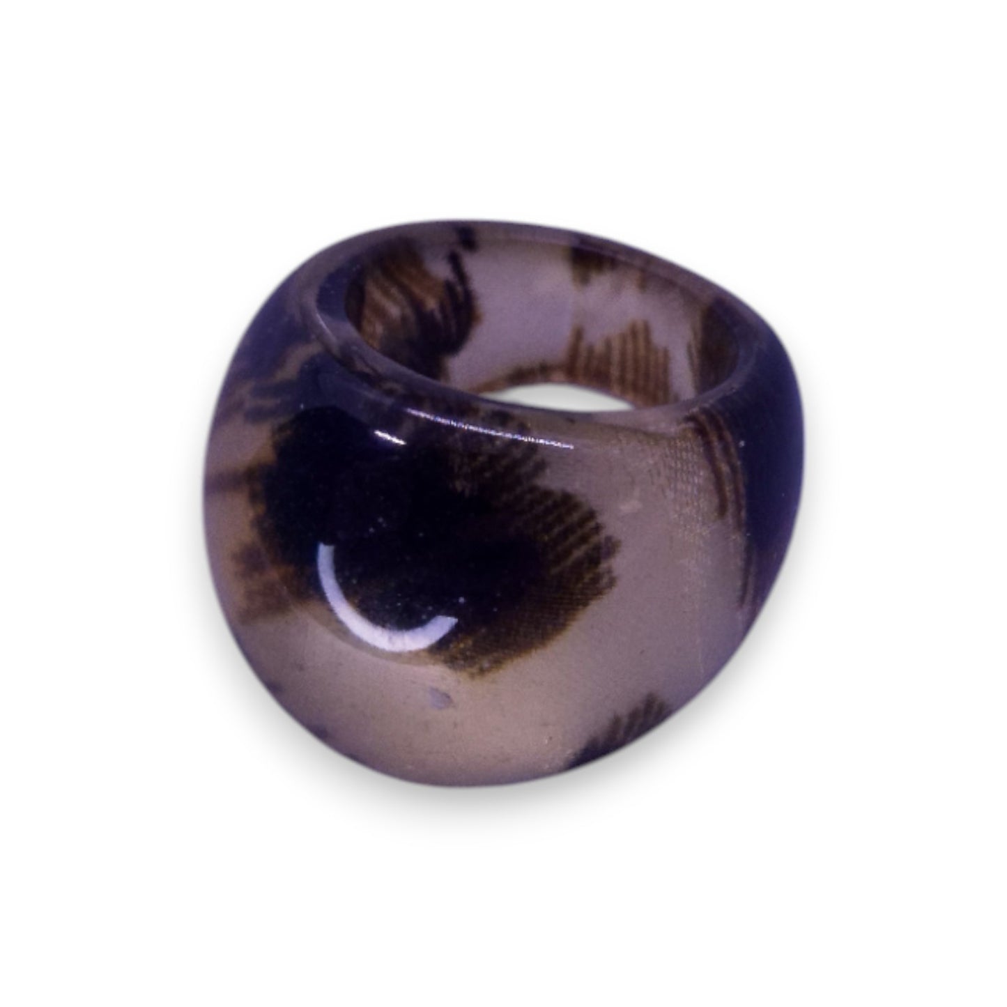 Plastic Statement Ring