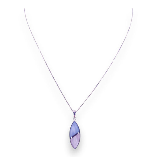 Sterling Silver Mother of Pearl Classic Necklace