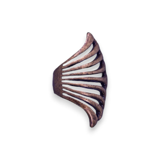 Gold Tone Art Deco Ring