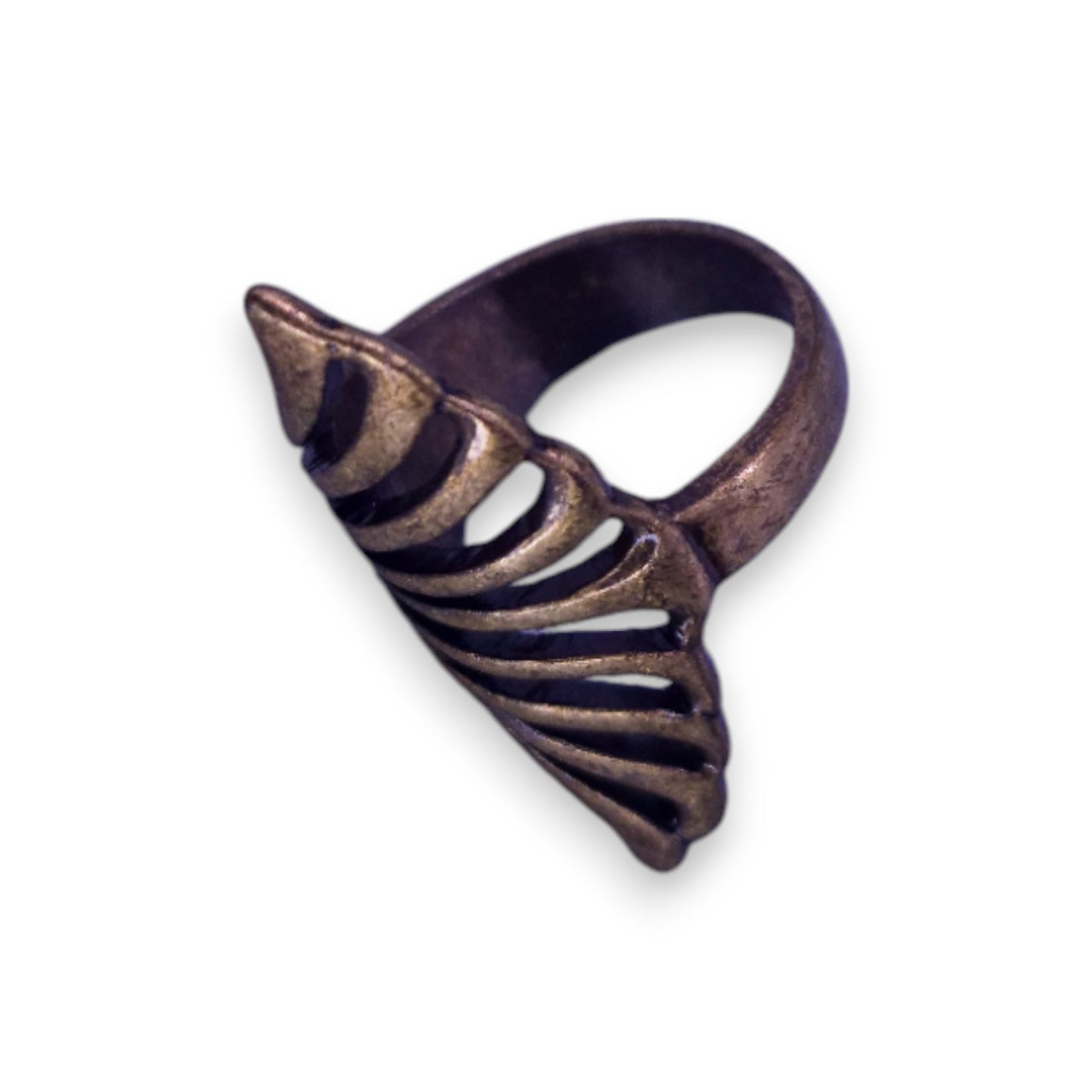 Gold Tone Art Deco Ring
