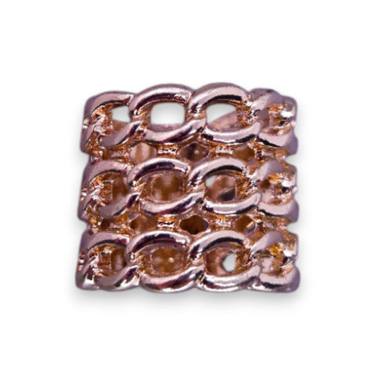 Gold Tone Modern Ring