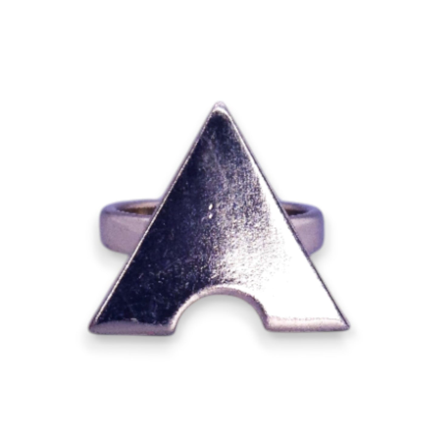 Gold Tone Modern Ring